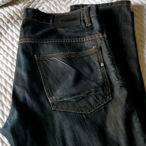 Men's Dark Wash Skinny Jeans 34/32